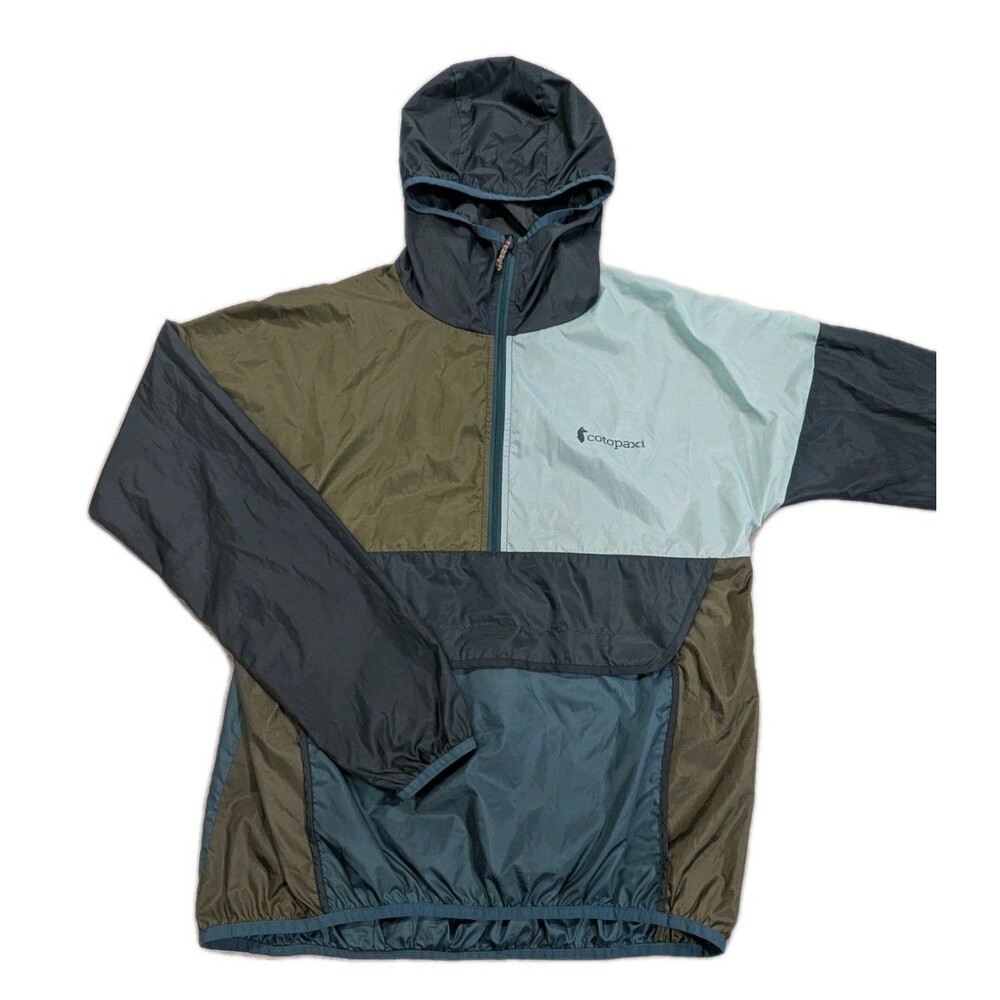 Cotopaxi Teca Half Zip Windbreaker Eat More Veggies Unisex WM MS Colorblock